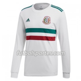 Camisetas México Segunda Equipacion Mundial 2018 Manga Larga